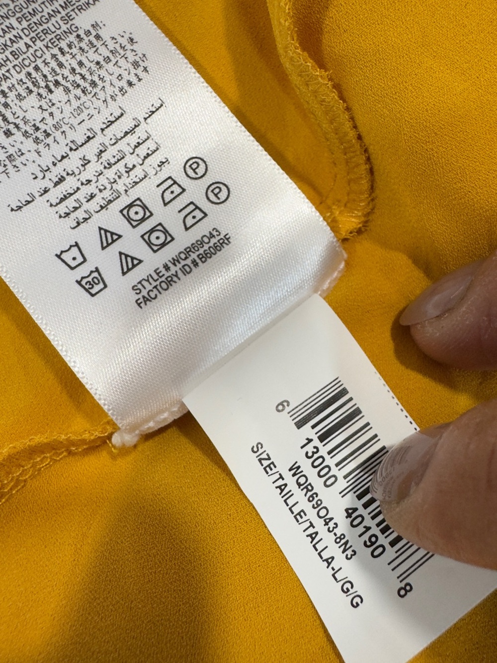 BCBGMAXAZRIA Mustard Yellow Sleeveless Handkerchief Hem Midi Dress Size L - Picture 11 of 13